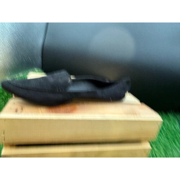 Musshoe-Black-Pointed Flats- Size 9W - Picture 5 of 10